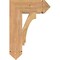Ekena Millwork Imperial Arts & Crafts Smooth Bracket, Western Red Cedar, 5 1/2"W x 18"D x 26"H BKT06X18X26IMP03SWR - alternate 2